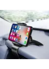 Omarı Döner Başlıklı Araç İçi Telefon Tutucu Kıskacı