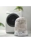 Omarı Hassas Yıkama Filesi Büyük Boy File Çamaşır Torbası 80x100 cm