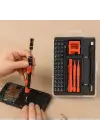 BUFFER® Çok Fonksiyonlu Manyetik Uçlu 52si 1 Arada 42 Uçlu Saatçi Tornavida Seti