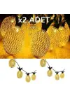 Omarı Dekoratif Pilli Ananas Şerit Led Işık (1 Metre)