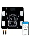 BUFFER® Dijital Baskül Yağ Ölçer Fonksiyonlu Akıllı Baskül Bluetooth Bağlantılı Tartı