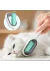 Omarı Çift Taraflı Pet Fırça - Evcil Hayvanlar için Nemli Tüy Tarama