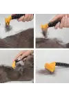 Omarı Yumuşak ve Etkili Kedi ve Köpek Tüy Toplama Tarağı