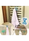 Omarı Pratik ve Taşınabilir 2 Kancalı Banyo Askısı