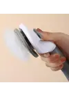 Omarı Kendini Temizleyebilen Ergonomik Rahat Tüy Toplayıcı Tarağı