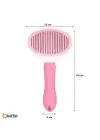 Omarı Evcil Hayvanlar İçin Kendini Temizleyebilen Tüy Toplayıcı Taraç Pembe