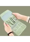 Omarı Kendiliğinden Çantalı Seyahat Manikür Pedikür Seti