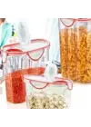 Omarı Su ve Hava Geçirmez Contalı 2,4 Litre Erzak Saklama Kabı