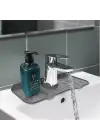 Omarı Sıçrama Koruma Matı Lavabo Musluk Sapı Tutucusu
