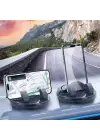 BUFFER® Numaratörlü Güçlü Yapışkanlı 360 Derece Dönebilen Su Geçirmez Araç İçi Telefon Tutucu Plastik Aparat