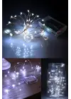 Omarı 5 Metre Dekoratif Peri Led Beyaz Aydınlatma Lambası