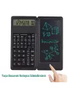 Omarı Katlanabilir Bilimsel Hesap Makinesi with Silinebilir LCD Ekran