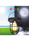 Omarı Güneş Enerjili Solar Kamp Feneri – Otomatik Şarj ve Gece Işığı, Taşınabilir LED Lamba
