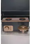 Çalar Radyo Müzik Kutusu Nostaljik Hoparlör Speaker