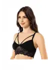 Çarpıcı Dantel Detaylı Büstiyer