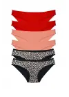 Çarpıcı Likralı Kadın Slip Külot
