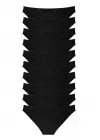 Çarpıcı Likralı Kadın Slip Külot