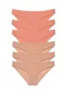 Çarpıcı Likralı Kadın Slip Külot