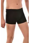 Çarpıcı Likralı Siyah Erkek Boxer