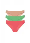 Çarpıcı Set Likralı Kadın Slip Külot