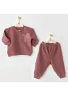 Casual 2li Takım Dusty Pink