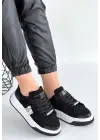 Ceans Siyah Süet Bağcıklı Spor Ayakkabı