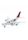 Çek Bırak Metal Uçak Sesli Işıklı - A380