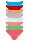 Çekici Likralı Kadın Slip Külot Set