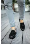 Omarı Şık Siyah Erkek Loafer Ayakkabı
