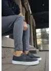 Omarı Sporcu Tarzı Gri Erkek Ayakkabı