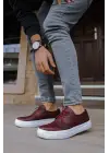 Çarpıcı Erkek Ayakkabı Bordo