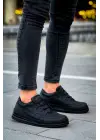 Omarı Yüksek Konforlu Erkek Siyah Ayakkabı