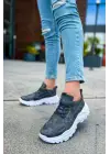 Omarı Şık Antrasit Erkek Ayakkabı - CBT Low Top Lace Up