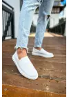 Modern Erkek Ayakkabı Beyaz