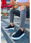 Omarı Trendy Cronus Erkek Siyah Ayakkabı