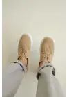 Omarı Şık ve Rahat Erkek Ayakkabı KUM