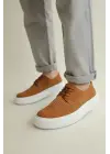 Omarı Şık ve Rahat Erkek Ayakkabı Taba Renk Seçeneğiyle