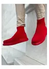 Omarı Elegan Kırmızı Erkek Ayakkabı Modeli