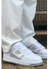Omarı Erkek Spor Ayakkabı Beyaz ve Bej Renklerinde