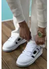 Omarı Erkek Spor Ayakkabı Beyaz Siyah