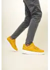 Omarı Sarı Renkli Moda Erkek Ayakkabısı