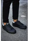 Omarı Hafif ve Dayanıklı Tenis Ayakkabısı SIYAH/BEYAZ