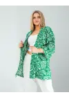 Göz Alıcı Yeşil Kimono