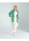 Göz Alıcı Yeşil Kimono
