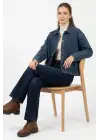Modern Denim Ceket - Lacivert