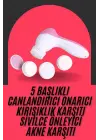 Cilt Temizleme Ve Masaj Aleti 5 Başlıklı Akne Ve Sivilce Önleyici