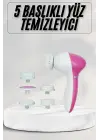 Cilt Temizleme Ve Masaj Aleti 5 Başlıklı Akne Ve Sivilce Önleyici