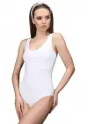 Çıtçıtlı Slip Body Beyaz