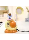 Çocuk Odası Ay Ve Astronot Desenli Gece Lambası