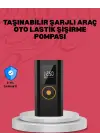 Çok Amaçlı Dijital Lastik Pompası Araç Bisiklet Top Uyumlu